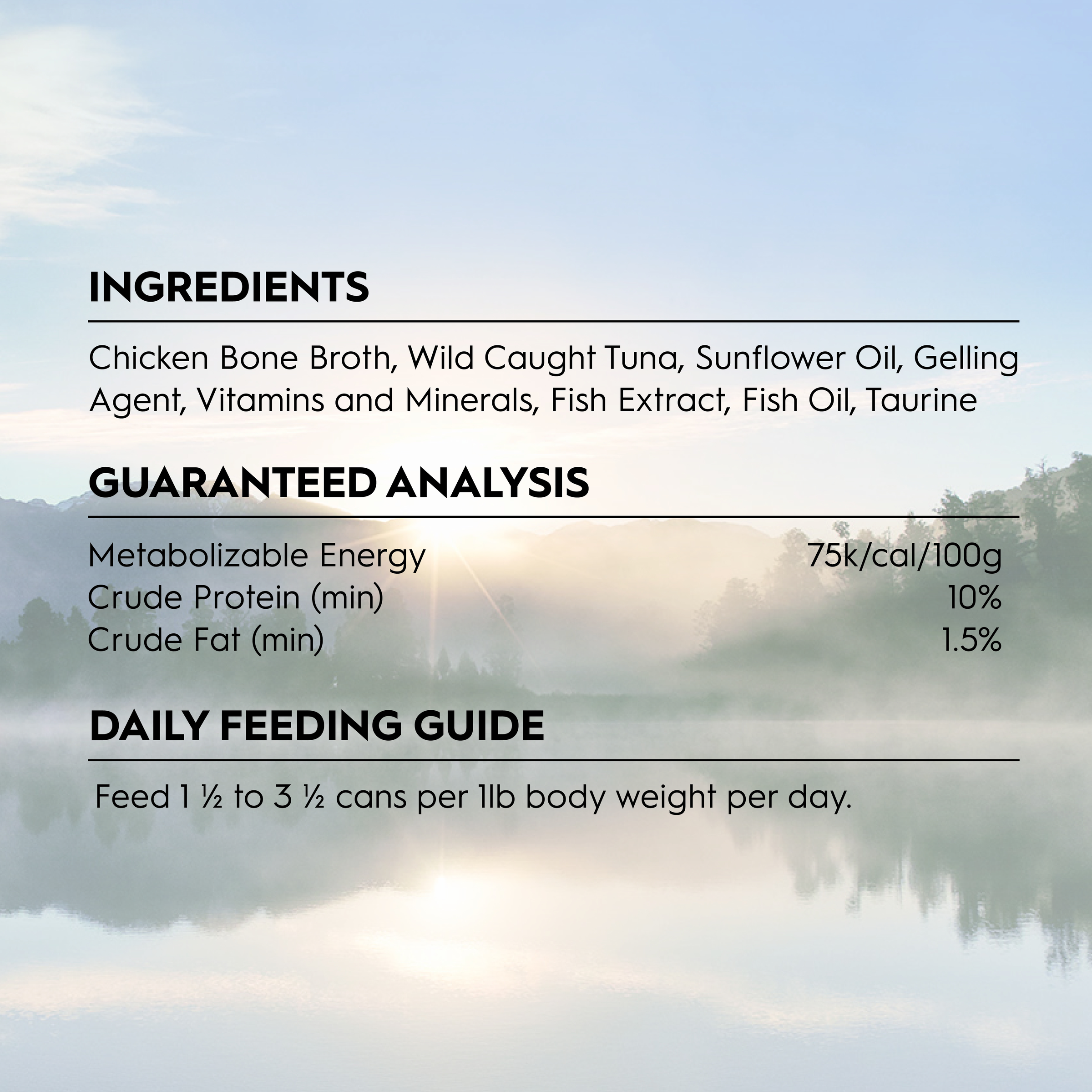 Trilogy Kitten Wet Tuna in Bone Broth 85g Multipack (24 cans)