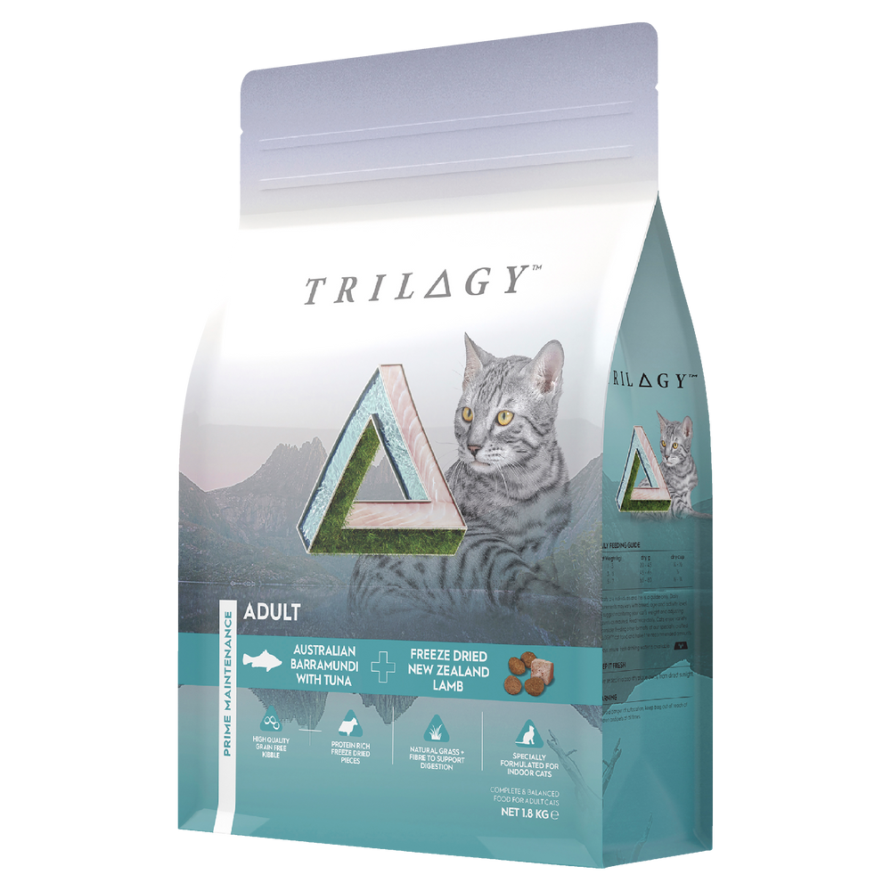 Trilogy GF Dry Adult Cat - Barramundi 1.8kg