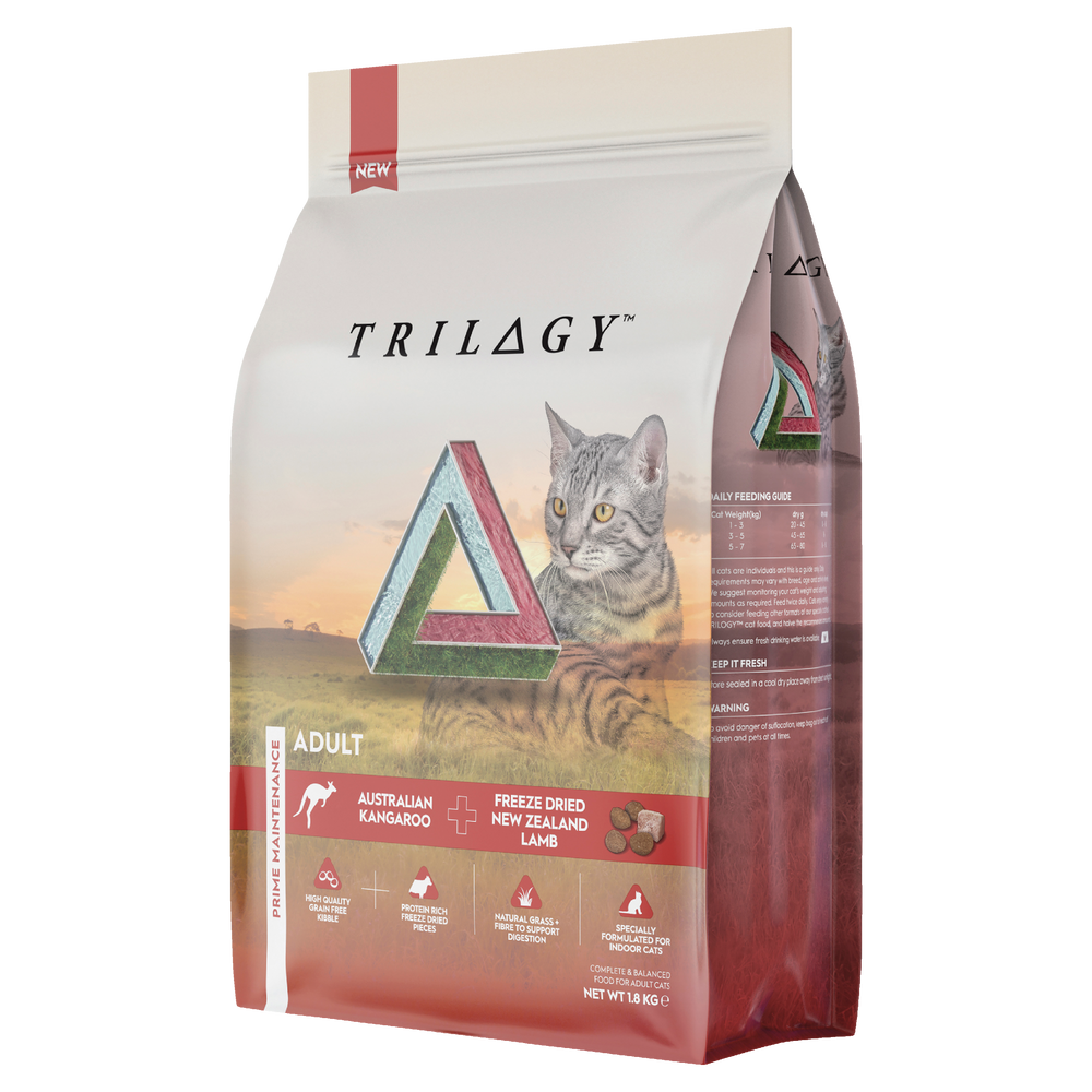 Trilogy GF Dry Adult Cat - Kangaroo 1.8kg