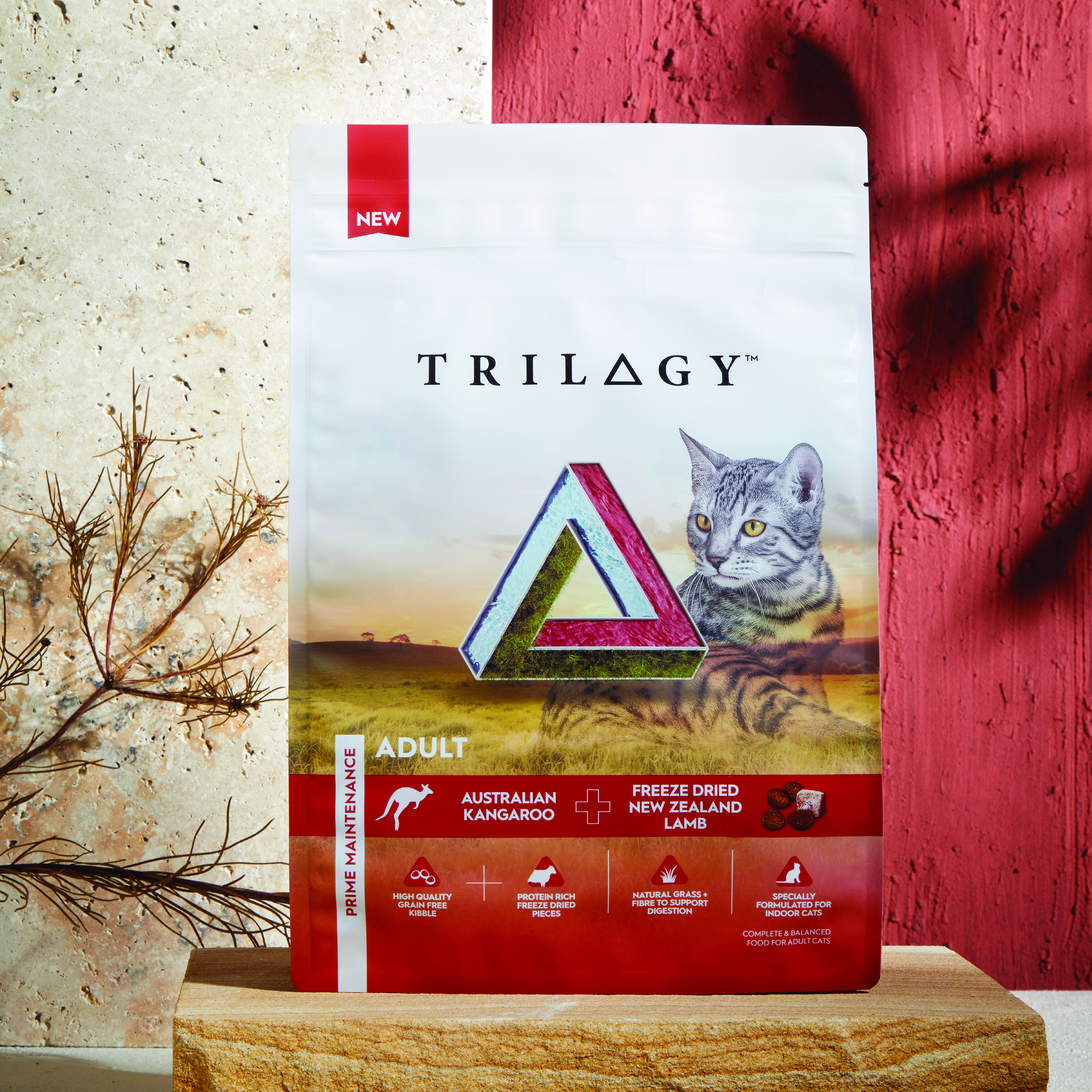 Trilogy GF Dry Adult Cat - Kangaroo 1.8kg