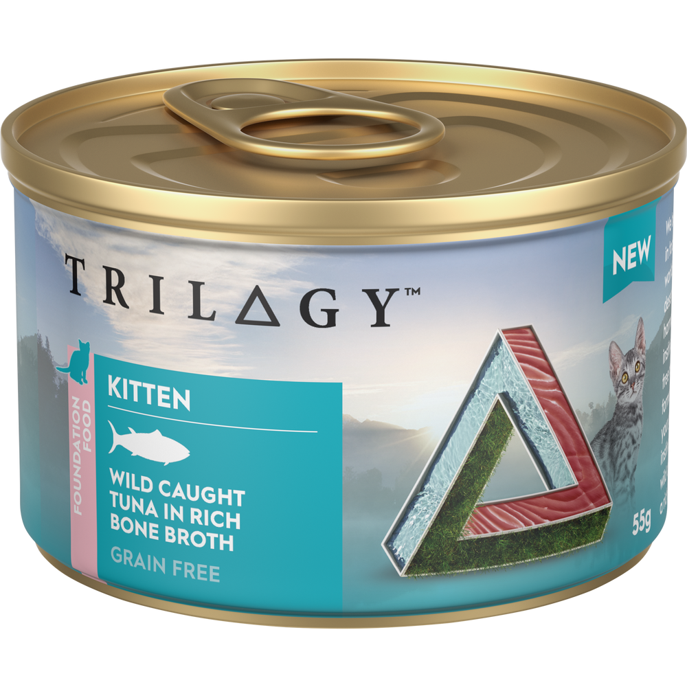 Trilogy Kitten Wet Tuna in Bone Broth 85g