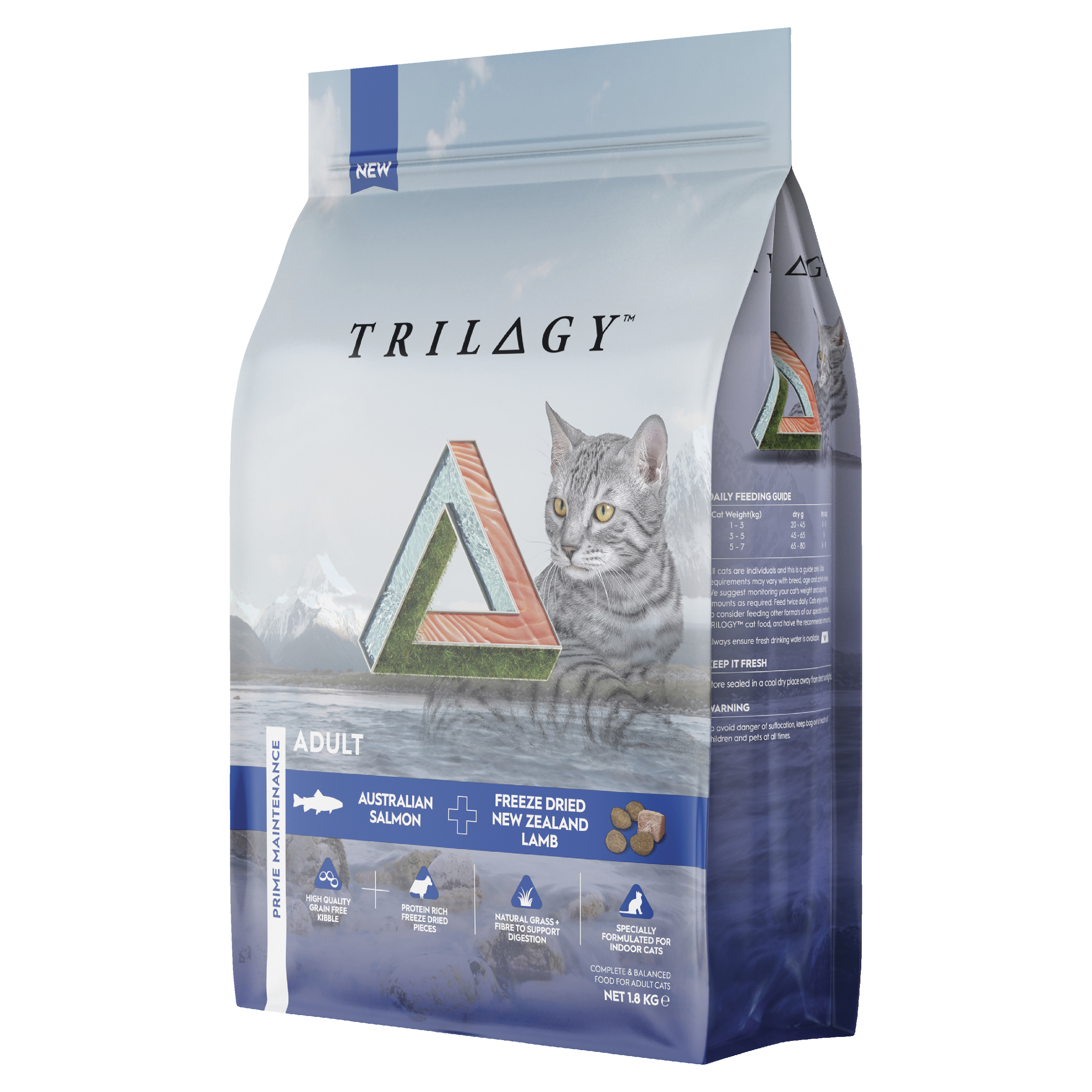 Trilogy GF Dry Adult Cat - Salmon 1.8kg