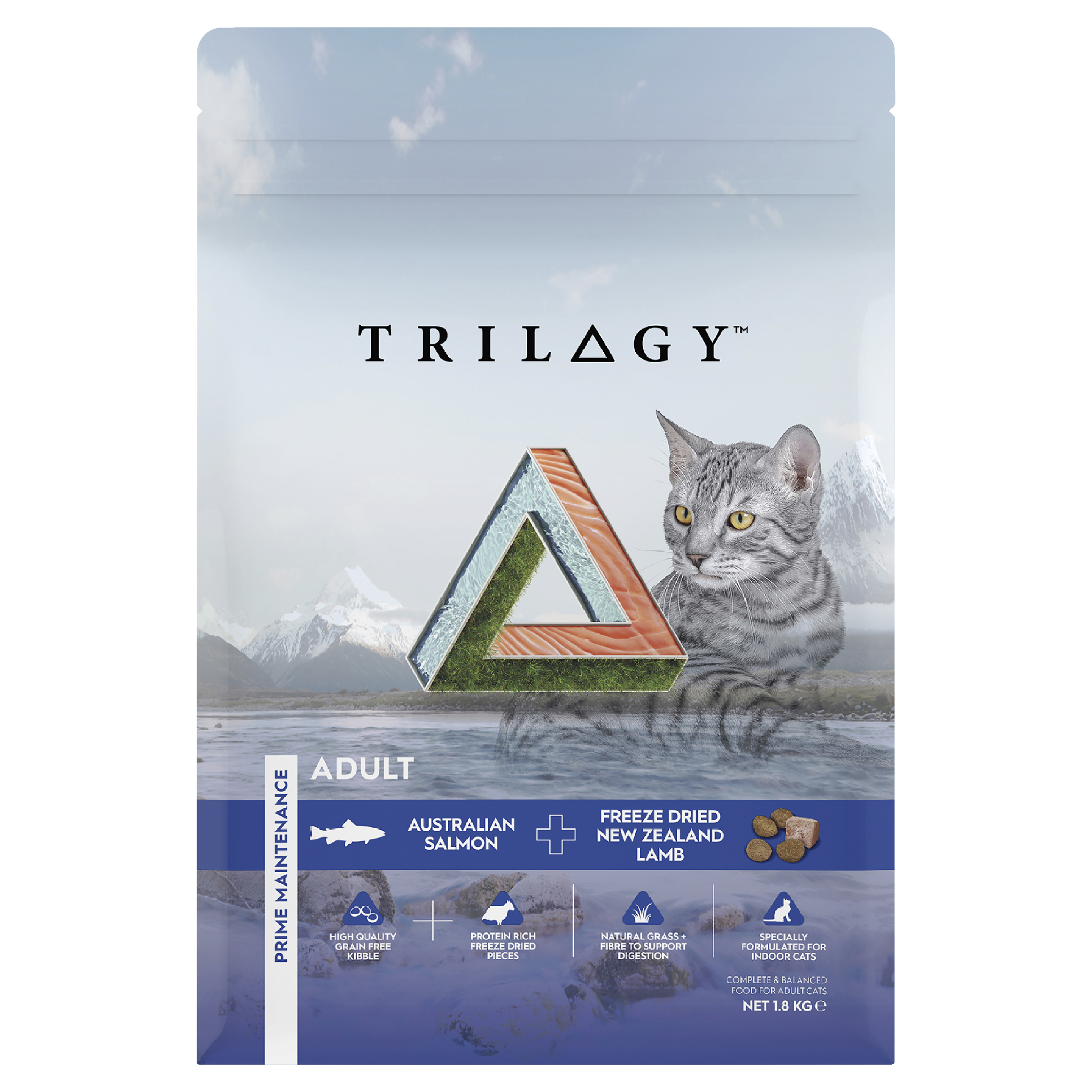 Trilogy GF Dry Adult Cat - Salmon 1.8kg