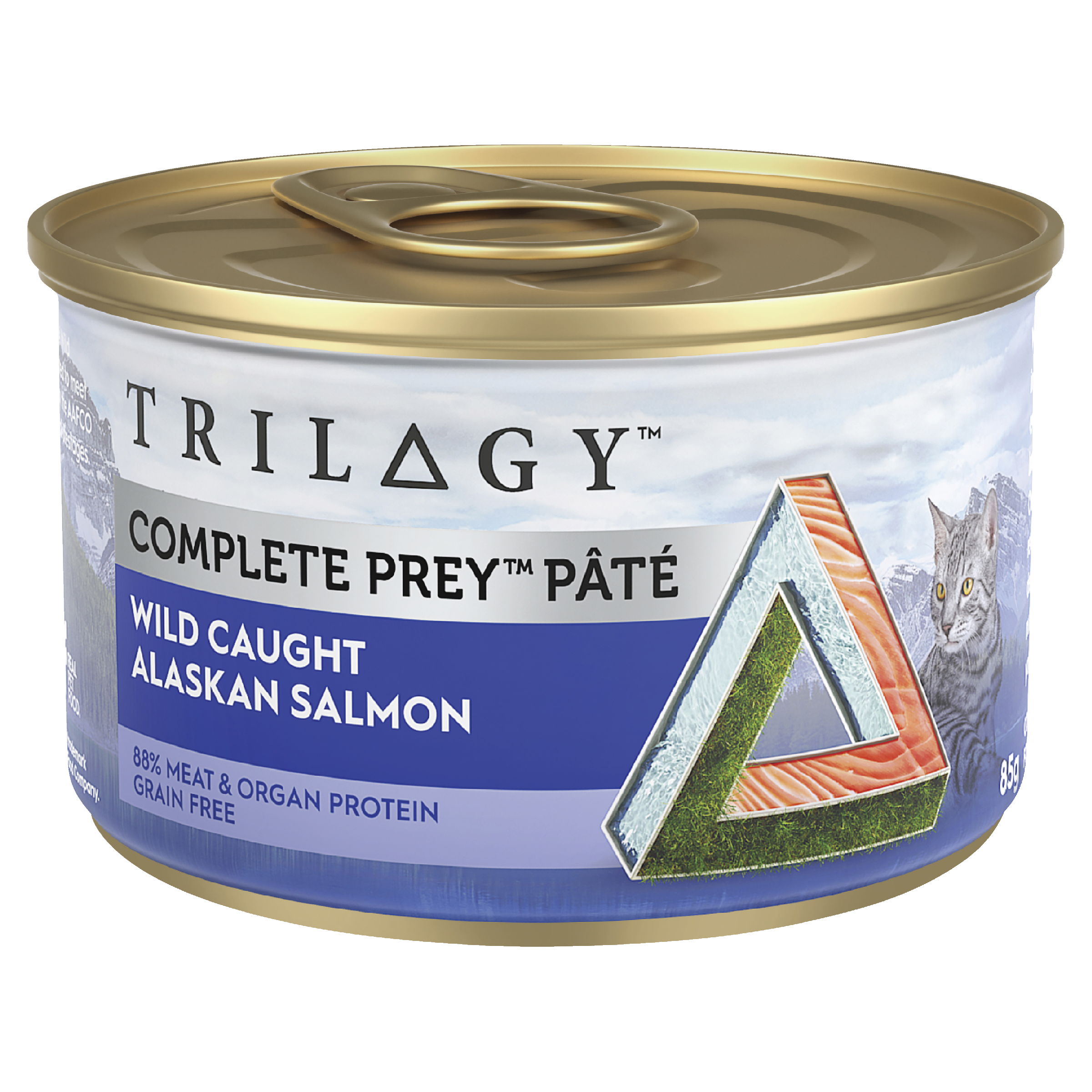 Trilogy Cat Wet Complete Prey Pate Salmon 85g