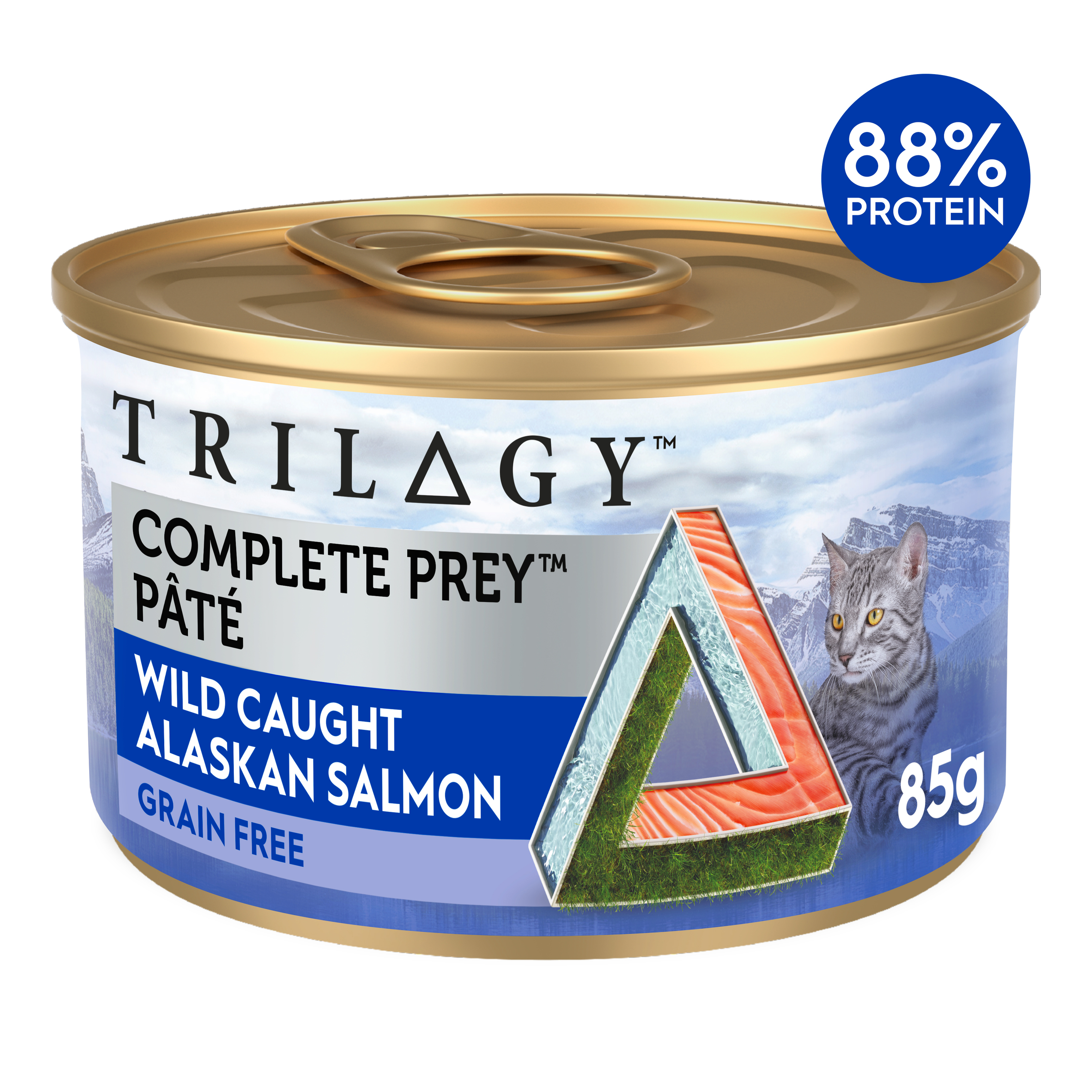 Trilogy Cat Wet Complete Prey Pate Salmon 85g