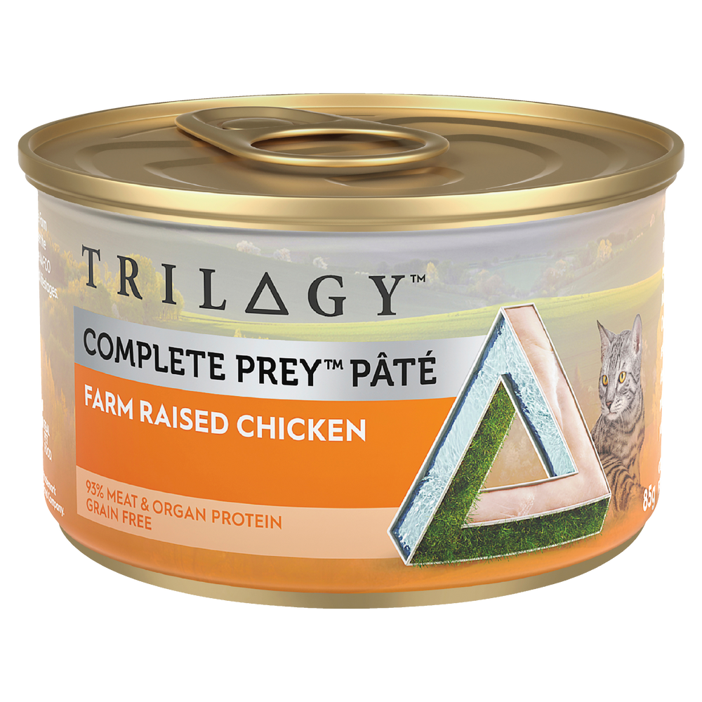 Trilogy Cat Wet Complete Prey Pate Chicken 85g