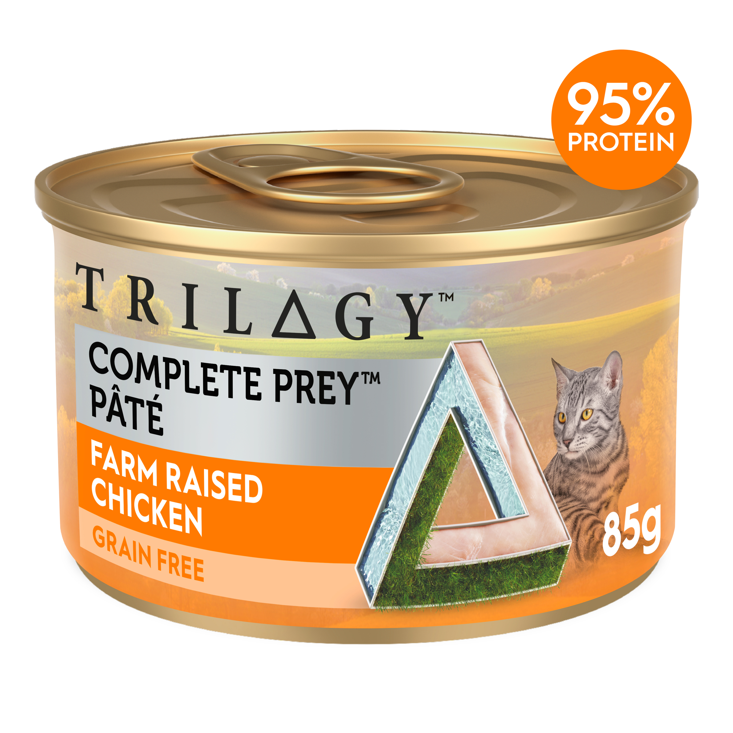 Trilogy Cat Wet Complete Prey Pate Chicken 85g